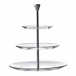 Artis Vidivi 3-Tier Glass Cake Stand 33cm/13"