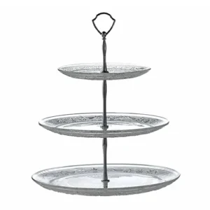 Artis Vidivi Retro Glass 3-Tier Stand 34cm/13.4"