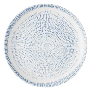 Churchill Super Vitrified Cascade Evolve Coupe Plate Indigo 26cm/10.25"