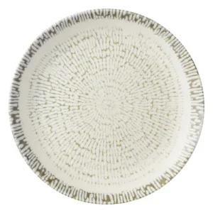 Churchill Super Vitrified Cascade Evolve Coupe Plate Taupe 22cm/8.67"