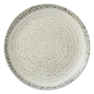 Churchill Super Vitrified Cascade Evolve Coupe Plate Taupe 26cm/10.25"