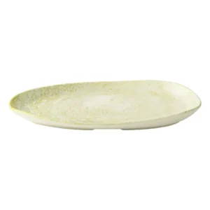 Churchill Super Vitrified Erosion Natural Rectangular Platter Sand 22 x 13cm/8.63 x 5.13"