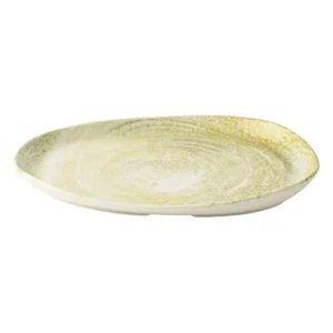 Churchill Super Vitrified Erosion Natural Rectangular Platter Sand 26 x 17.8cm/10.25 x 7.88"