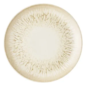 Churchill Super Vitrified Lume Evolve Coupe Plate Natural 28.58cm/11.25"