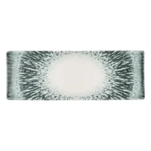 Churchill Super Vitrified Lume Rectangular Tasting Tray Black 24.77 x 8.59cm/9.75 x 3.38"