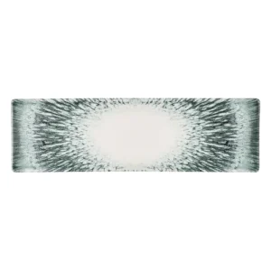 Churchill Super Vitrified Lume Rectangular Tasting Tray Black 29.21 x 8.59cm/11.5 x 3.38"