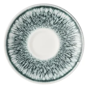 Churchill Super Vitrified Lume Saucer Black 11.43cm/4.5"