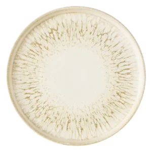 Churchill Super Vitrified Lume Walled Plate Natural 20.96cm/8.25"