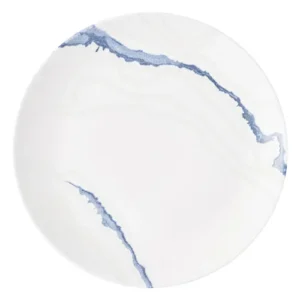 Churchill Super Vitrified Tide Accents Evolve Coupe Plate Blue 26cm/10.25"