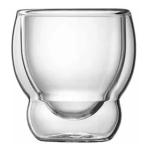 Luigi Bormioli Globe Double-Walled Espresso Glass 90ml/3.25oz