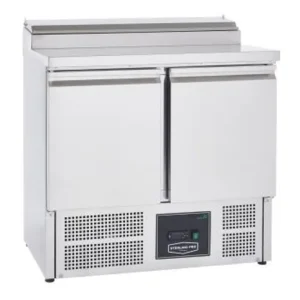 Sterling Pro Cobus 2 Door Pizza Preparation Counter 5 x GN1/6 240L/52.8Gal