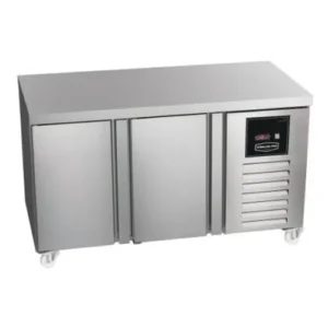 Sterling Pro Green Stainless Steel 2 Door Fridge Counter 60cm Deep