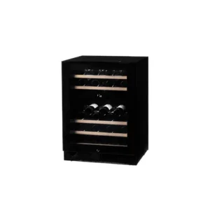 Vestfrost Glass Single Door Dual Zone Compact Wine Cabinet - Fits 44 x 750ml Bottles