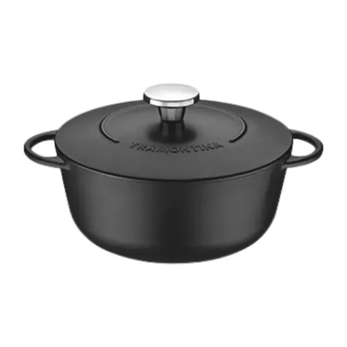 DPS Cast Iron Casserole Dish Black 28cm/11"
