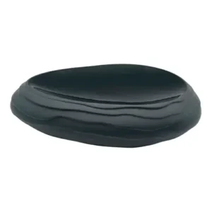 DPS Terra Oval Plate Black 26 x 19cm/10 x 7"