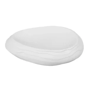 DPS Terra Oval Plate White 26 x 19cm/10 x 7"