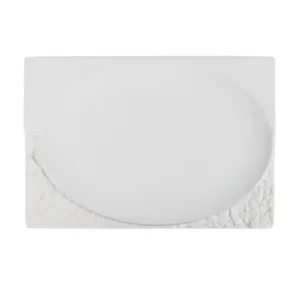 DPS Terra Rectangular Plate White 27 x 18cm/11 x 7"