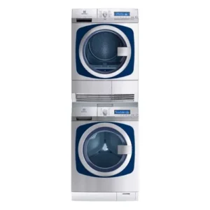 Electrolux Professional WE2-9P/TD2-9HP myPRO Edge Washer & Heat Pump Dryer Stack Combo