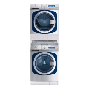 Electrolux Professional WE2-9V/TD2-8 myPRO Edge Washer & Condenser Dryer Stack Combo