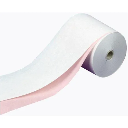 Kitchen Printer Rolls 2Ply White/Pink 76mm